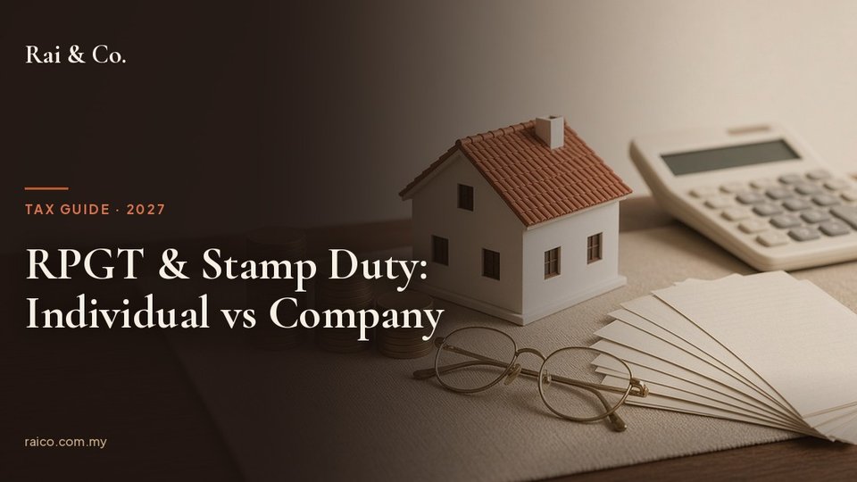 Malaysia RPGT and stamp duty guide